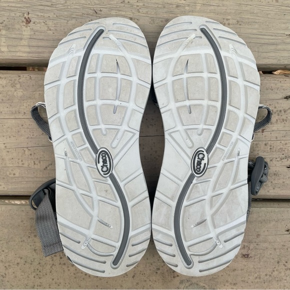 Chaco ZX2 gray Classic sandals size 8 - Picture 16 of 16